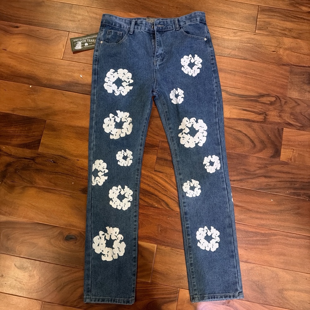 Denim tears men’s size medium straight jeans